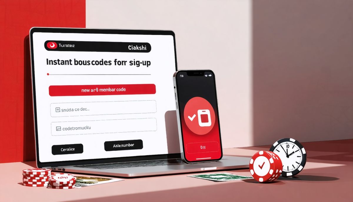 Anlık Bonus Kodları: Yeni Üyelik Bonusu İçin Hızlı ve Güvenli Kılavuz